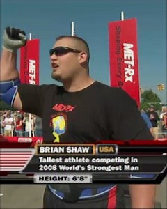3.9K views · 180 reactions | From basketball player to strength athlete, "The Rookie" Brian Shaw puts on a textbook performance! | SBD World’s Strongest Man | Facebook