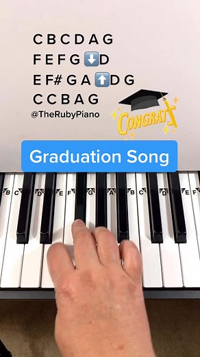 How to Play The Graduation Song on Piano