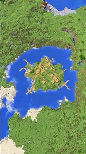 PERFECT Minecraft Village Spawn Seed!