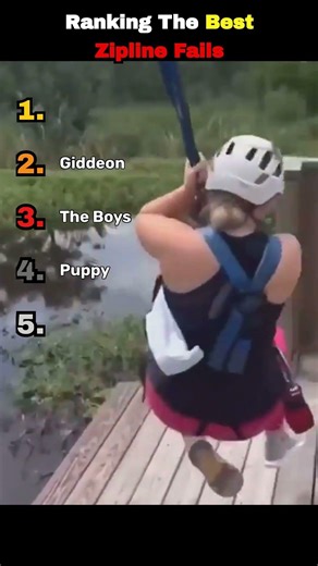 Ranking Best Zipline Fails