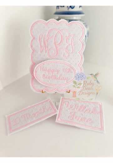 New Embroidery Designs - 40% Off for 24 Hours