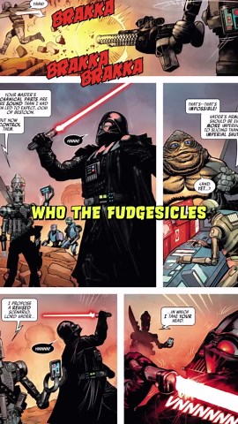 Darth Vader Fights An Assassin Droid!