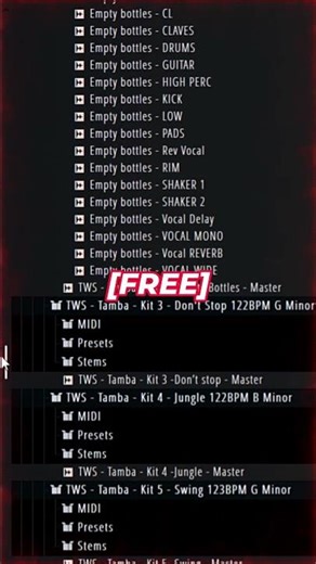 Free Afro House Sample Pack #afrohouse #afrotech #samplepack