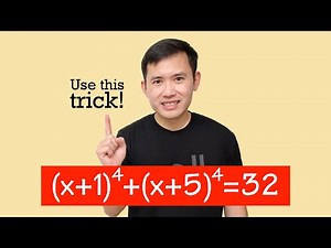 How to solve a hard equation easily! (the 2nd trick)