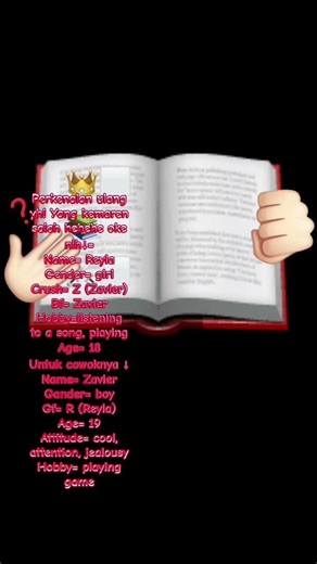 auth= cieee Reyla ama Zavier🤭🤭 oh ya oc Xavier nanti yah up nya lagi MALAZZ auth nya