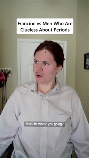 817K views · 64K reactions | Francine vs Men who are clueless about periods | Sarah Harlow | Facebook