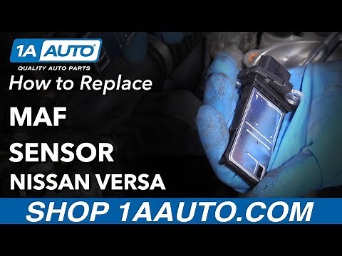 How to Replace Mass Air Flow Sensor 12-19 Nissan Versa