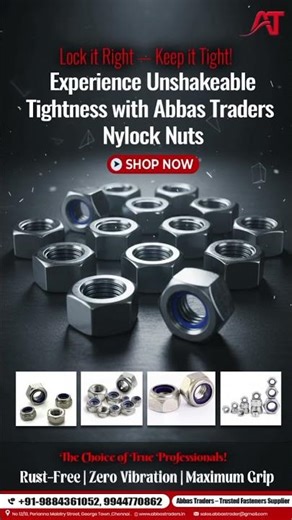Nylock Nuts Explained 🔩 | Anti-Vibration Lock Nuts for Machinery, Fabrication & Construction