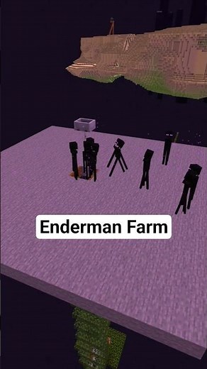 How to build an Enderman Farm in #minecraft #gaming #forever #minecraftbuilding #minecraftsurvival