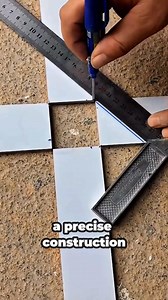 Precision Miter Hack: Cutting a Perfect Four-Way Trim Intersection #miters #grinder #fblifestyle | Reels ideas