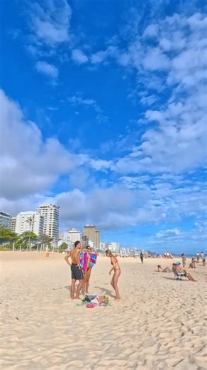 🇧🇷🏖️ Ipanema Beach 🌊 Brazil