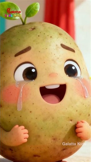 உருளைக்கிழங்கு செல்லக் குட்டி - Potato’s Swimming Adventure | Tamil Nursery Rhymes for Kids |Shorts