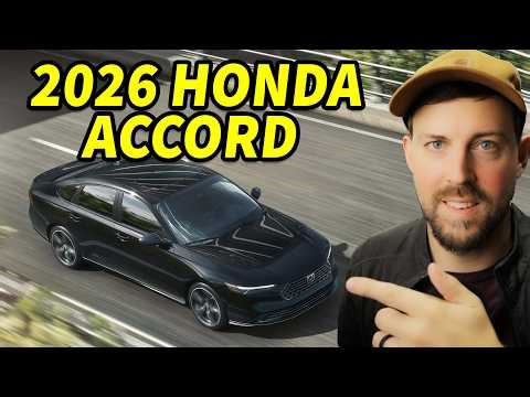 Honda just REFRESHED the Accord for 2026. Camry in trouble?