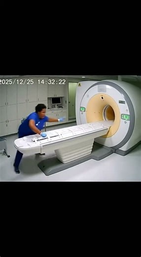 “CCTV FOOTAGE: Hospital Magnet Accident Caught on Tape”