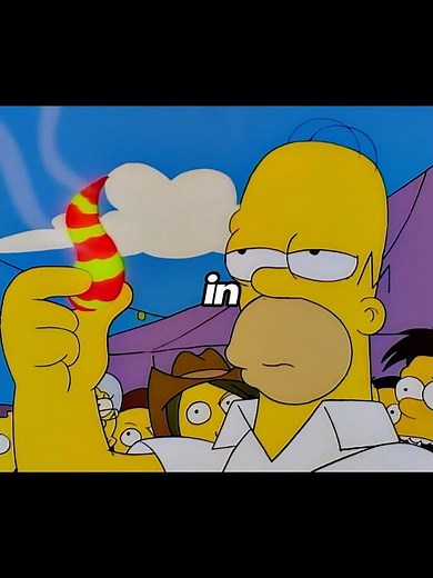 Homer was ready to eat the spiciest chili in the world #simpsons #cartoon #fyp