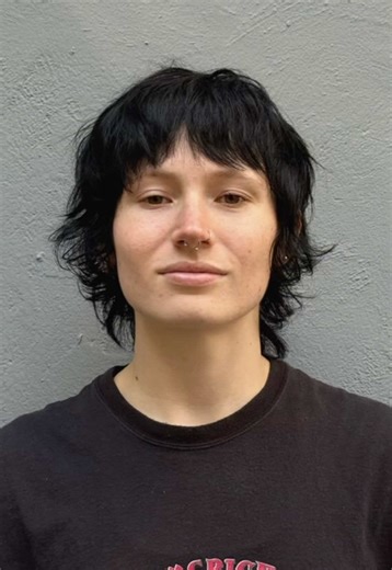 Short Wolf Cut Hairstyle
