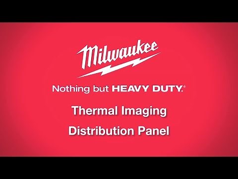 Milwaukee® M12™ 160x120 Thermal Imager - Electrical Applications - Distribution Panel