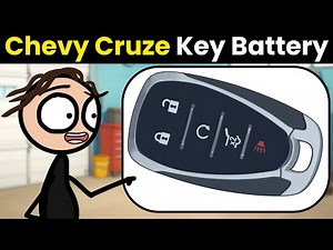 How To Change Chevy Cruze 2016-2019 Key Fob Battery (Step by Step Guide)