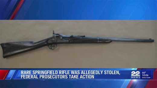 Civil forfeiture seeks return of Springfield Armory's historic firearm