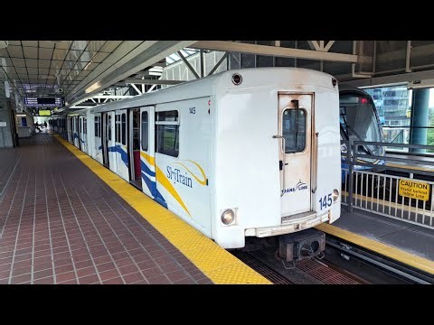TransLink Vancouver SkyTrain Expo Line Front View King George ⇒ Waterfront