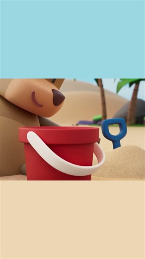 Building Sandcastles | Coding For Kids - Cartoon | Wonderblocks (S1 E14 1, L1)