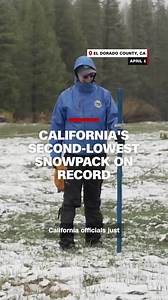 Feet of usual snow missing from California’s mountains as climate change creates more precipitation extremes. The snow is vital for water supplies headed into the driest, hottest part of the year. #cnn #snowpack #californa