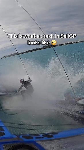 Crashes in SailGP are intense 😳 | United States SailGP Team