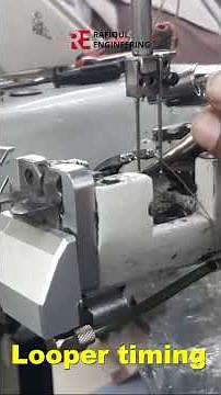 Feed of the Arm Sewing Machine | Looper Timing Adjustment Guide #rafiqulengineering #sewing