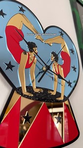 76K views · 1.8K reactions | This one goes out to all my circus & clown core lovers ❤️ my new fav collection drops tomorrow! #wallartdecor #homedecorideas #circuscore #clowncore #functionalart #handmade #oddlysatisfying | Mindflowers Shop | Facebook