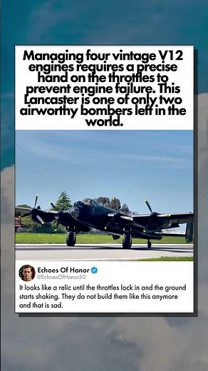 THE POWER OF FOUR MERLIN ENGINES