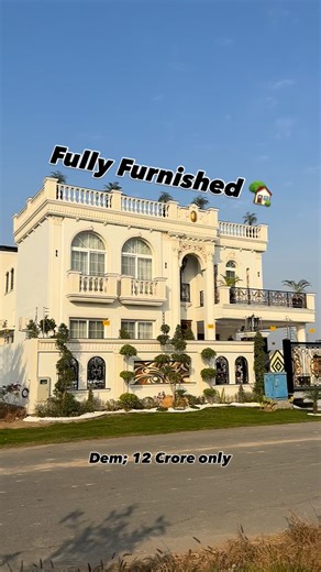Mzaka Homes DHA Lahore on Instagram: "Call/WhatsApp: ⁨+92 ⁨3221477251 One kanal Royal Classic Design Full Furnished House For Sale in DHA Phase 7 Lahore ♥️ Our services: Real Estate Marketing | Architectural Planning | Interior Designing | Construction | Renovation | Sale/Purchase | |Paid Promotions| Accomodations: 🔹5 Beautiful bedrooms 🔹6 Bathrooms 🔹Drawing & Dining 🔹Multiple kitechns 🔹Multiple TV lounges 🔹Fully-Furnished 🔹Double heighted Lobby 🔹Imported kitchen’s 🔹Multiple store rooms
