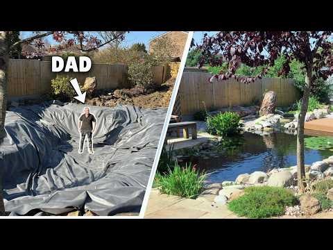 Rebuilding My Dad’s Dream Pond for His Retirement