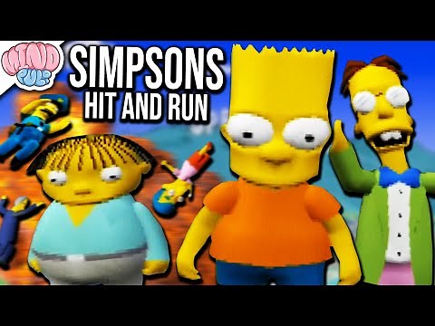 Simpsons Hit and Run for PS2 except Bart is a psychopath