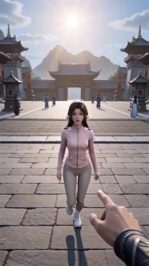 跟宋玉仙子练瑜伽的一天#凡人修仙传 #宋玉 #小云雀ai #国产动画