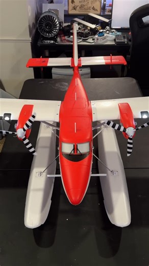 Mach3RC on Instagram: "The Twin Otter is such a versatile airplane. Rugged, reliable, and just fun to fly. This one just like the full scale can have fixed landing gear or floats. Float flying is one of my favorite way to fly RC planes so I’ll be keeping those on! Should we add skis for winter? #rcplane #rcairplane #seaplane #twinotter #floatplane #radiocontrol #remotecontrol #rchobby #rc"