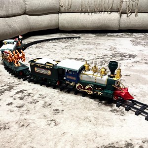 Vintage North Pole Express Vintage 1992 Toy State Musical Lights Christmas Magic Christmas Train Set Works! Has A Huge Track for Big Tree - Etsy