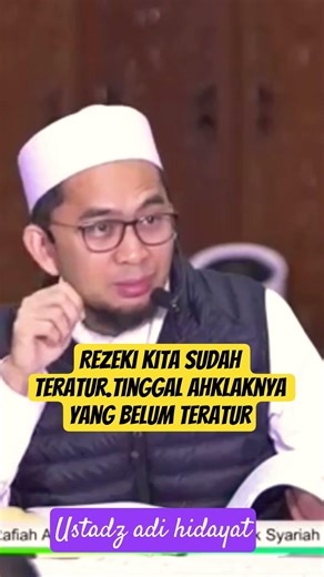 rejeki kita sudah teratur#ustadzadihidayat #dakwah #hijrah #shorts #shortvideo @aurcreator