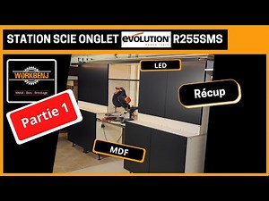 Ma Evolution R255SMS posée sur un meuble (Récup) #1 Mittersaw station