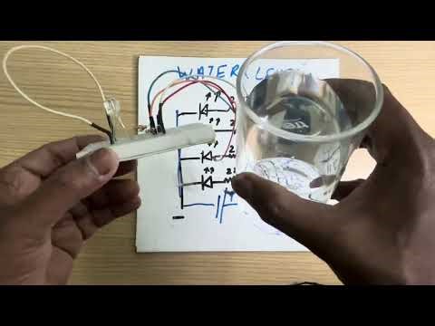 #stem Simple water indicator circuit using LEDs