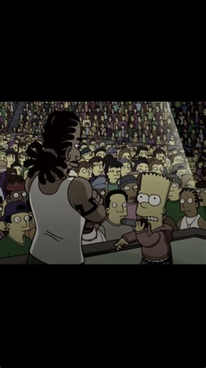 Bart Simpson rap 🎤 #funny #trend