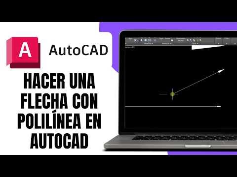Cómo HACER Una Flecha Con Polilínea En AUTOCAD