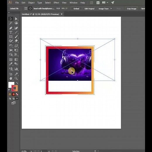 How To Create A Frame In Adobe Illustrator #adobeillustrator #art #design #designer #graphicdesigner