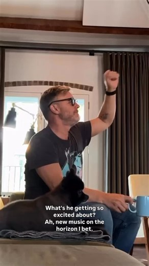 Gary Barlow | An exhausting life, that's for sure. | Instagram