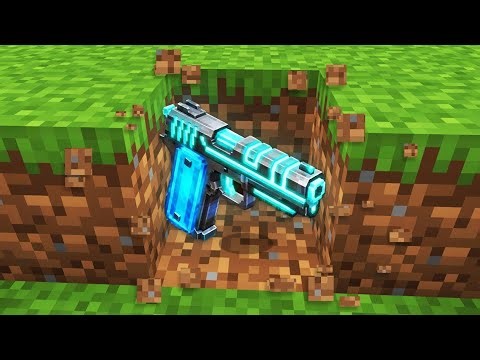Minecraft But Every Block Drops SUPER GUNS