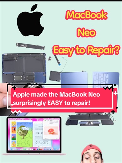 MacBook Neo: Easier Repair Process Explained