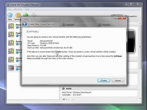Installing SQL Server 05 on Virtual Box Part I