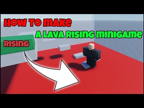 How to Make FLOOR IS LAVA 🛠️ Roblox Studio Tutorial (2024!)