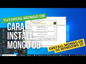 Cara Install MongoDB di Windows dan MongoDB Compass - Tutorial MonggoDB
