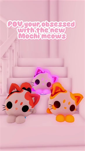 I can’t be the only one ? 💗 || #robloxfyp #adoptmefyp #adoptme #newpet #mochimeow