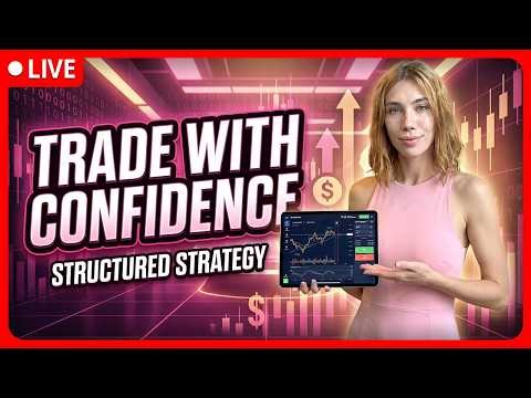 CONFIDENT TRADING SESSION ! Safe and Structured Strategies ! Beginner Trading Live